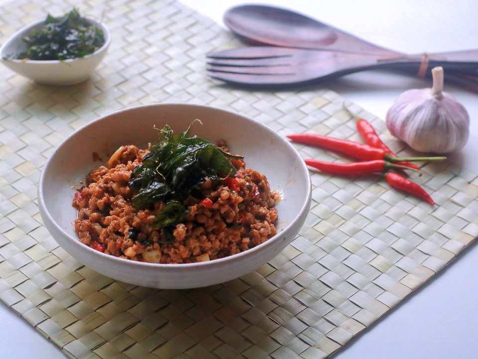 泰式打抛猪肉的做法