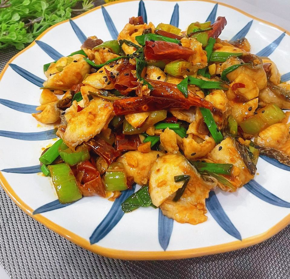 香辣鱼片！的做法