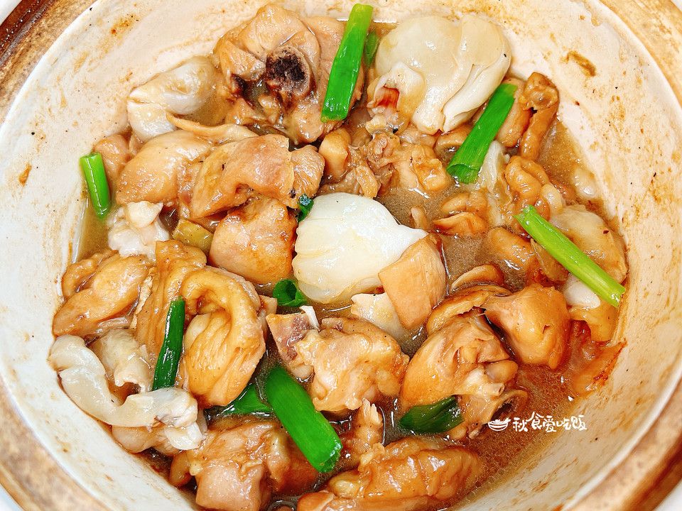 荔枝炖鸡肉，适合爱吃甜味肉类的朋友的做法