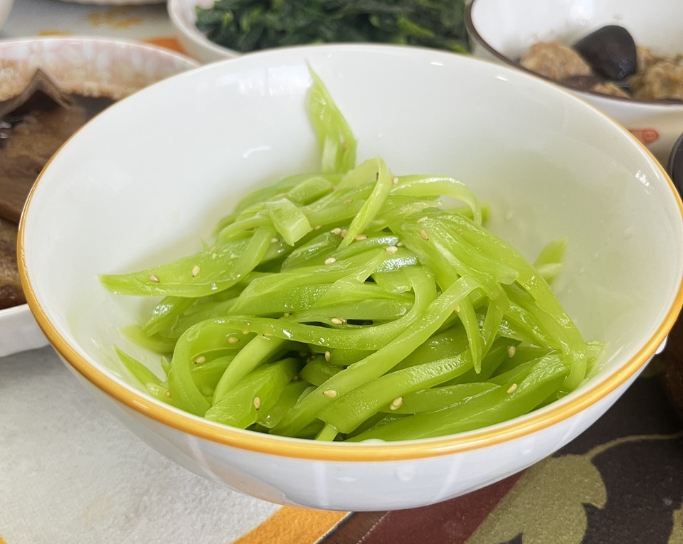 凉拌莴笋丝的做法