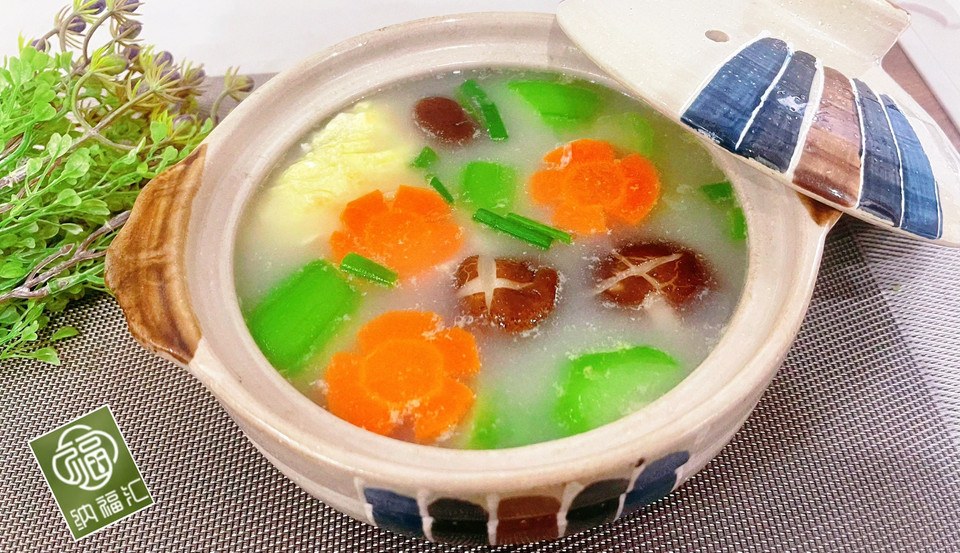 减脂汤！丝瓜鸡蛋汤的做法