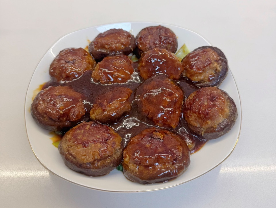 香菇酿肉的做法