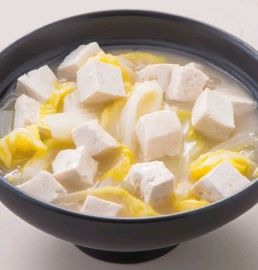 白菜炖豆腐的做法