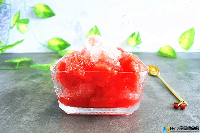 西瓜沙冰的做法