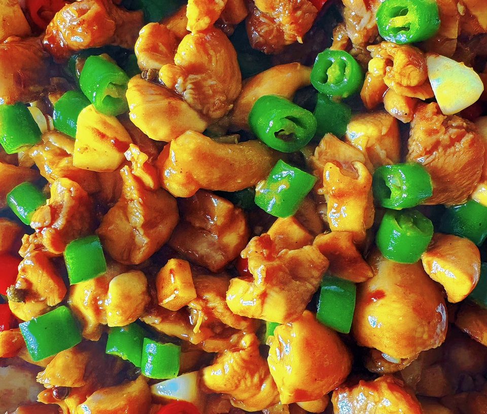 小炒鸡丁的做法