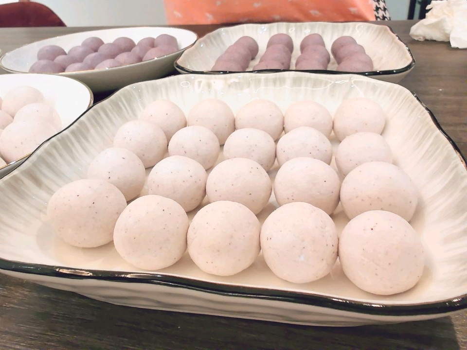 粗粮细做，玉米汤圆很美味的做法