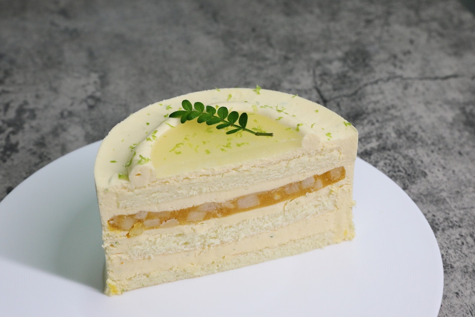 雪莲果青柠蛋糕的做法
