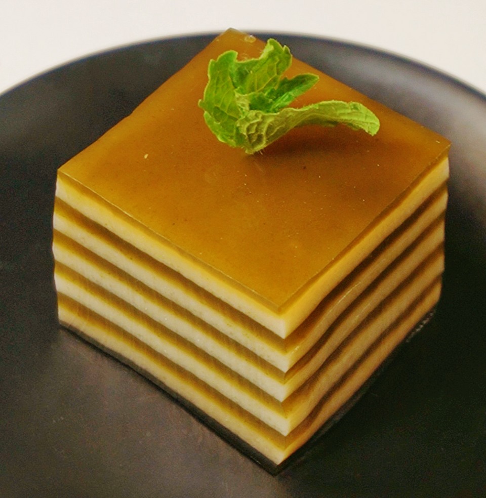 薄荷椰汁千层马蹄糕的做法