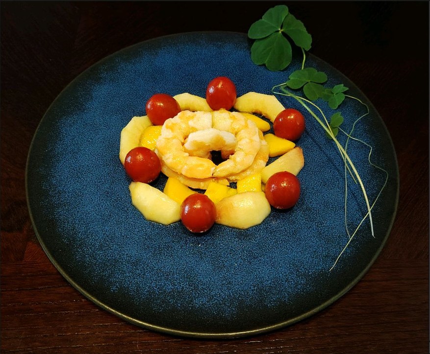 水果大虾的做法