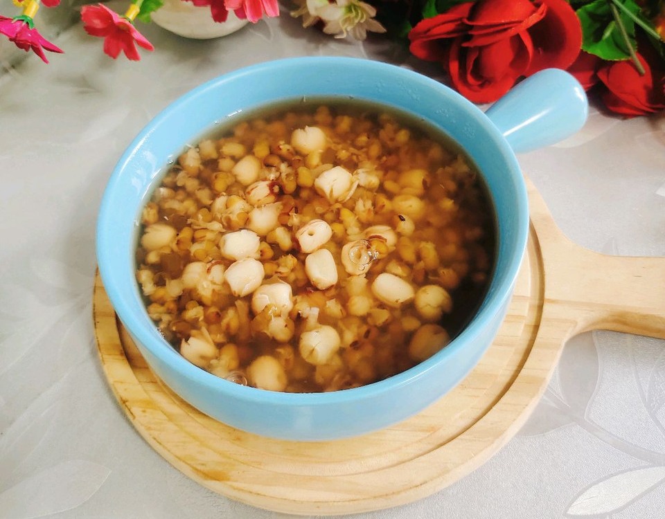 绿豆莲子汤的做法