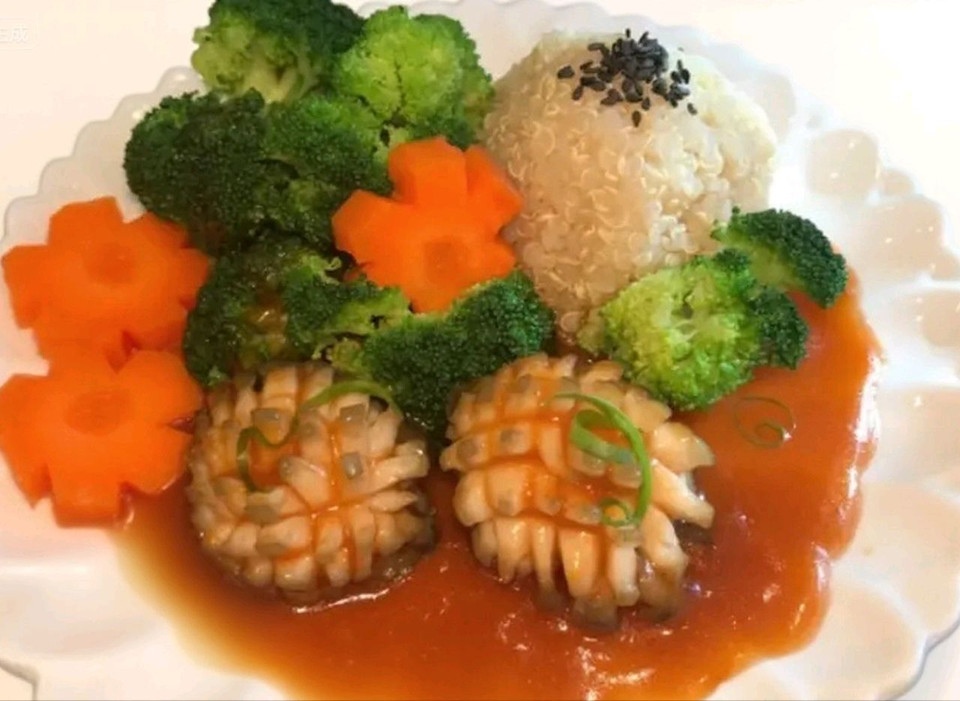 鲍鱼捞饭的做法