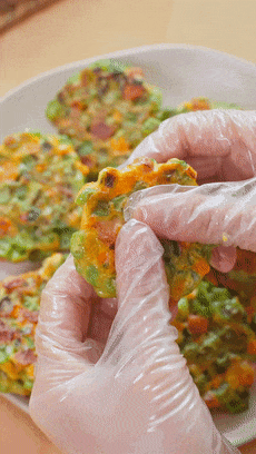 【宝宝辅食】豆角小煎饼的做法