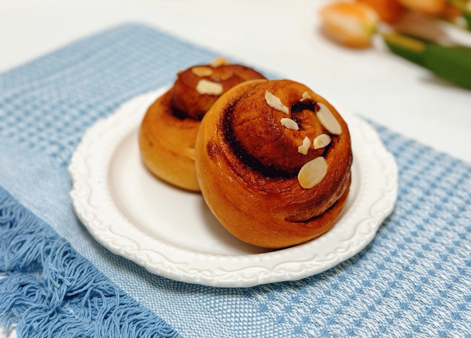 肉桂红糖卷的做法