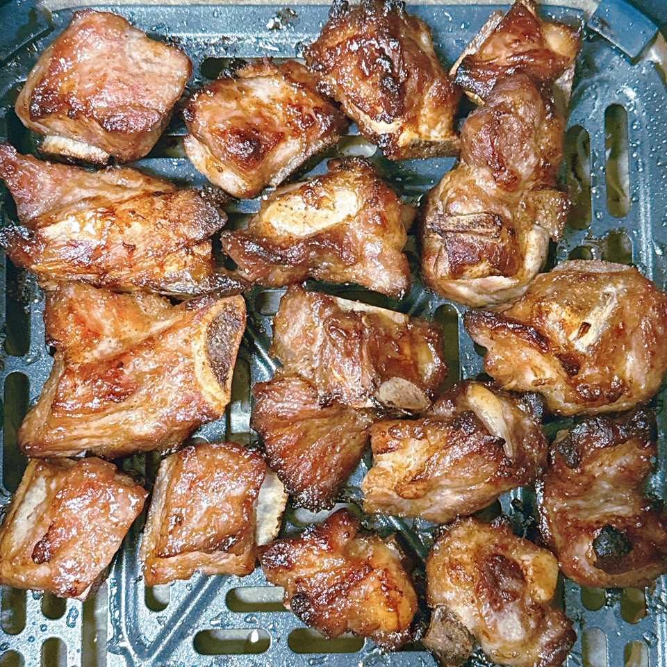 空气炸锅烤排骨的做法