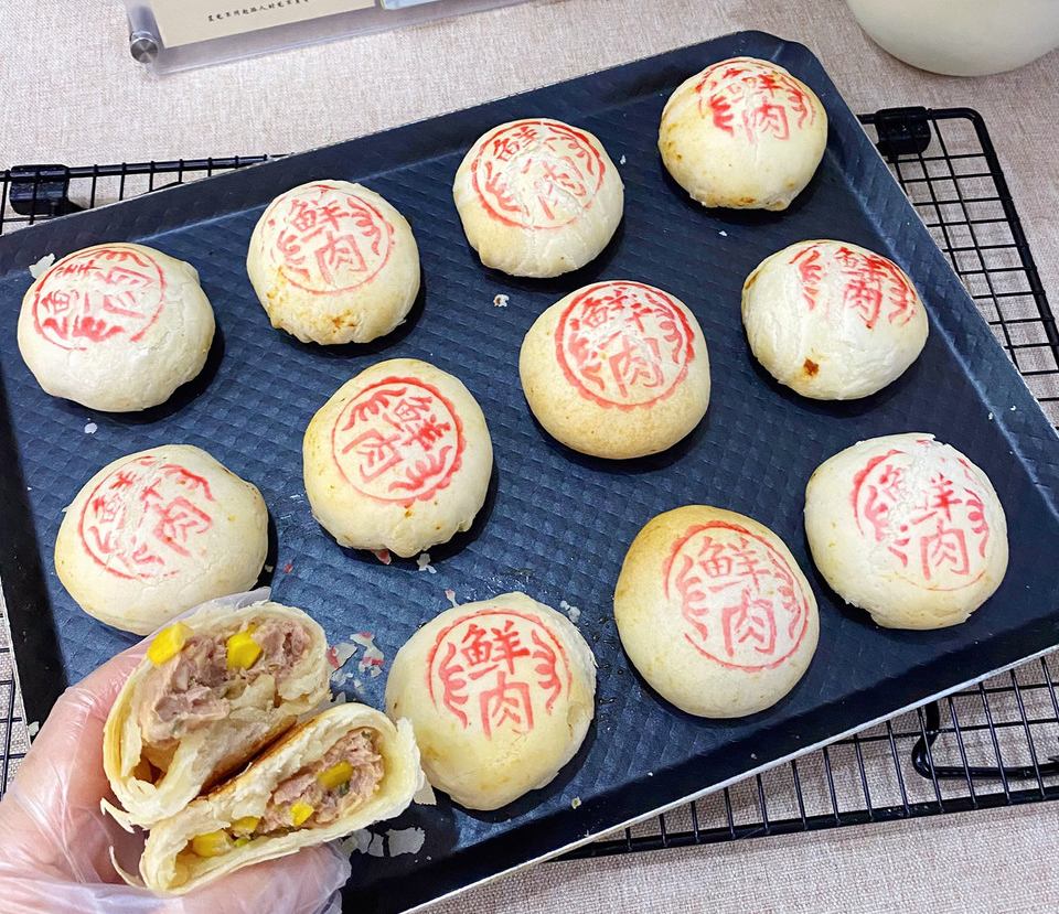 鲜肉月饼—酥香美味！（大开酥万能酥皮）的做法
