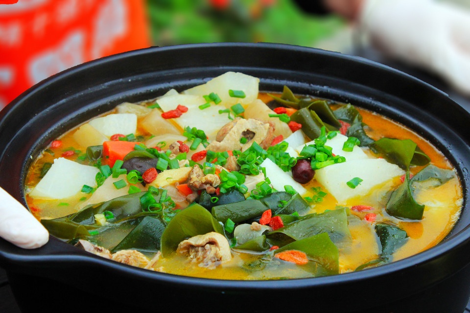 夏日开胃仙汤酸萝卜老鸭汤的做法