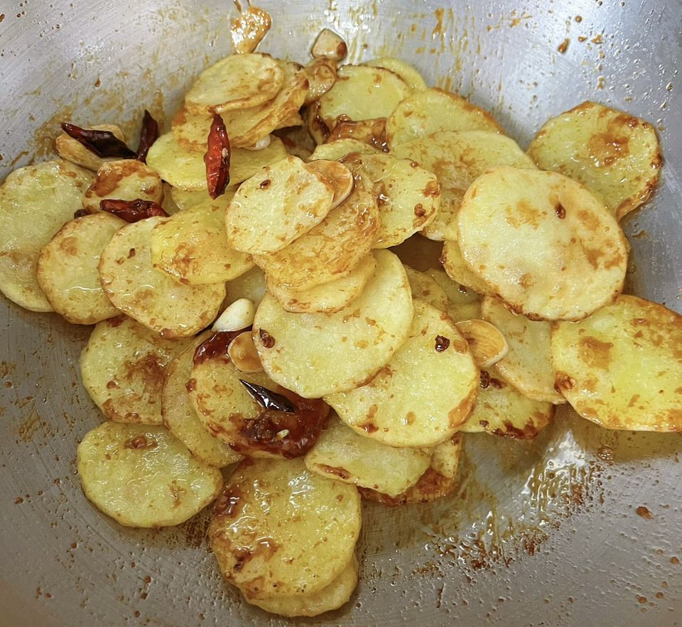 风味土豆片的做法