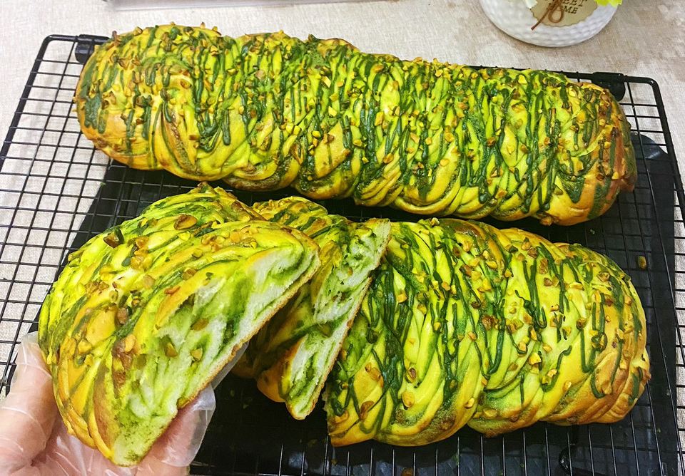 开心果巴布卡—看一眼就流口水的面包的做法