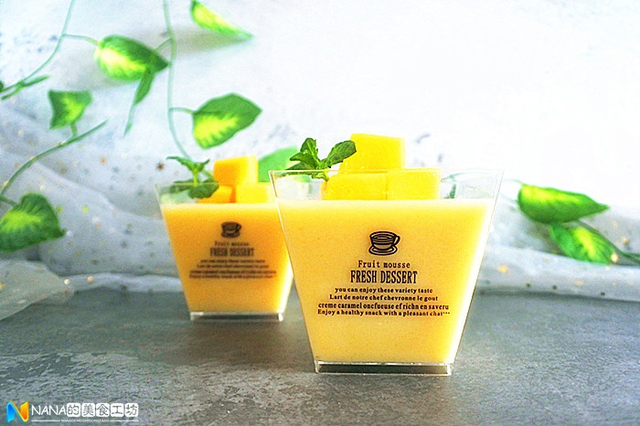 芒果布丁的做法