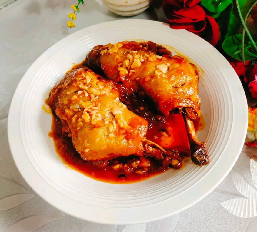 蒜香鸡腿(电压力锅版)的做法