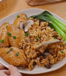 【宝宝辅食】香菇鸡翅焖饭的做法