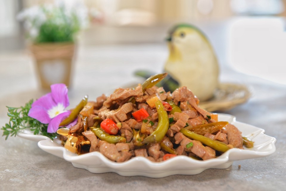 酸辣腰花的做法