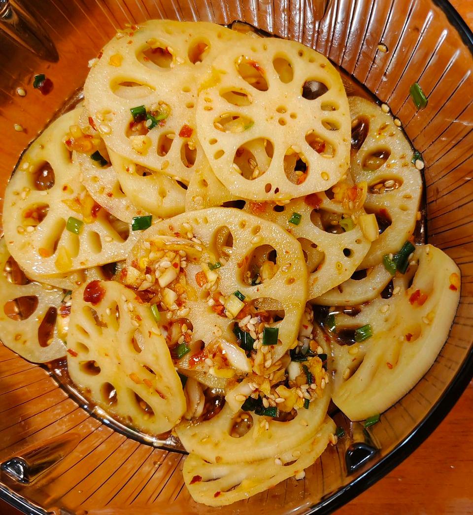 炝拌藕片的做法