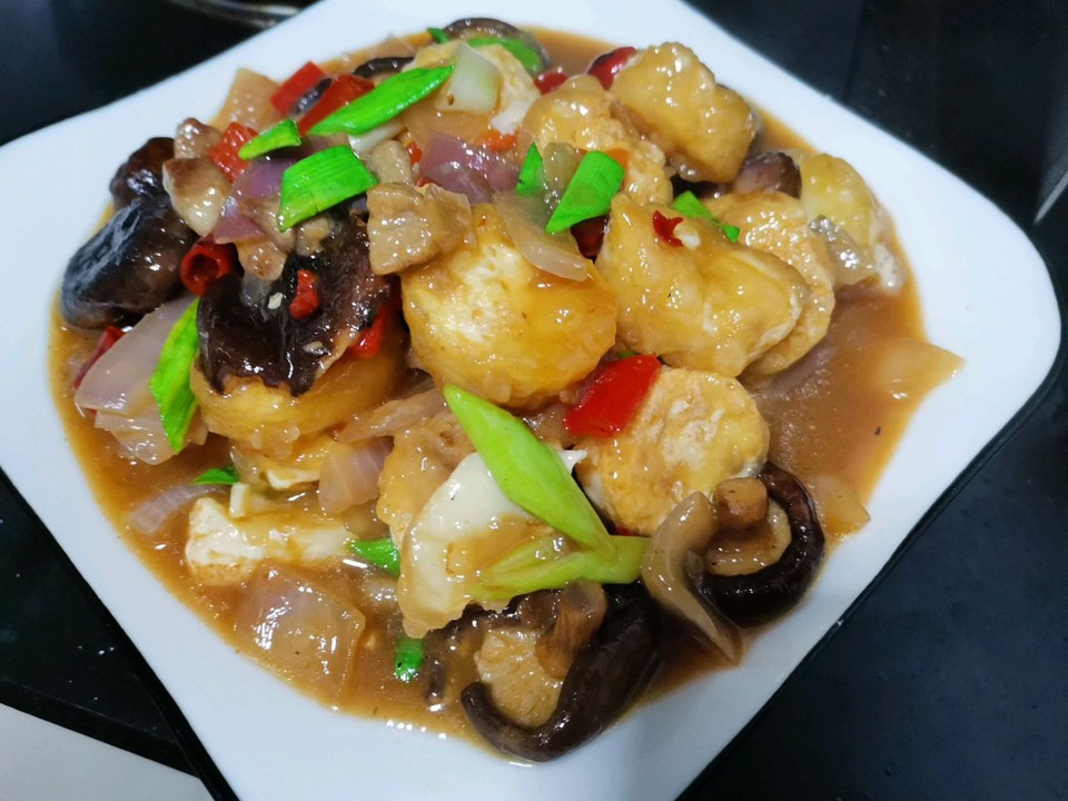 外酥里嫩的豆腐的做法