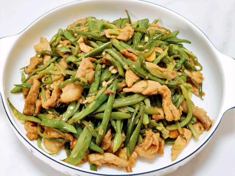 芸豆丝炒肉丝的做法