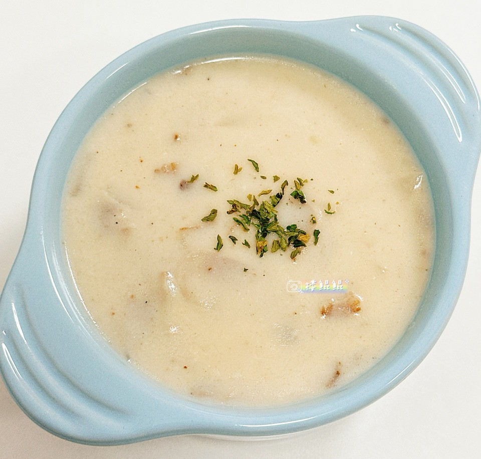 奶油蘑菇汤｜黄金比例复刻萨莉亚同款的做法