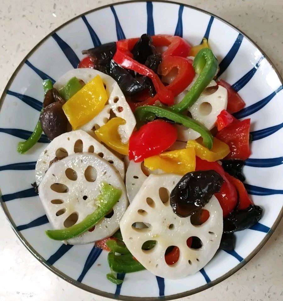 荷塘小炒的做法