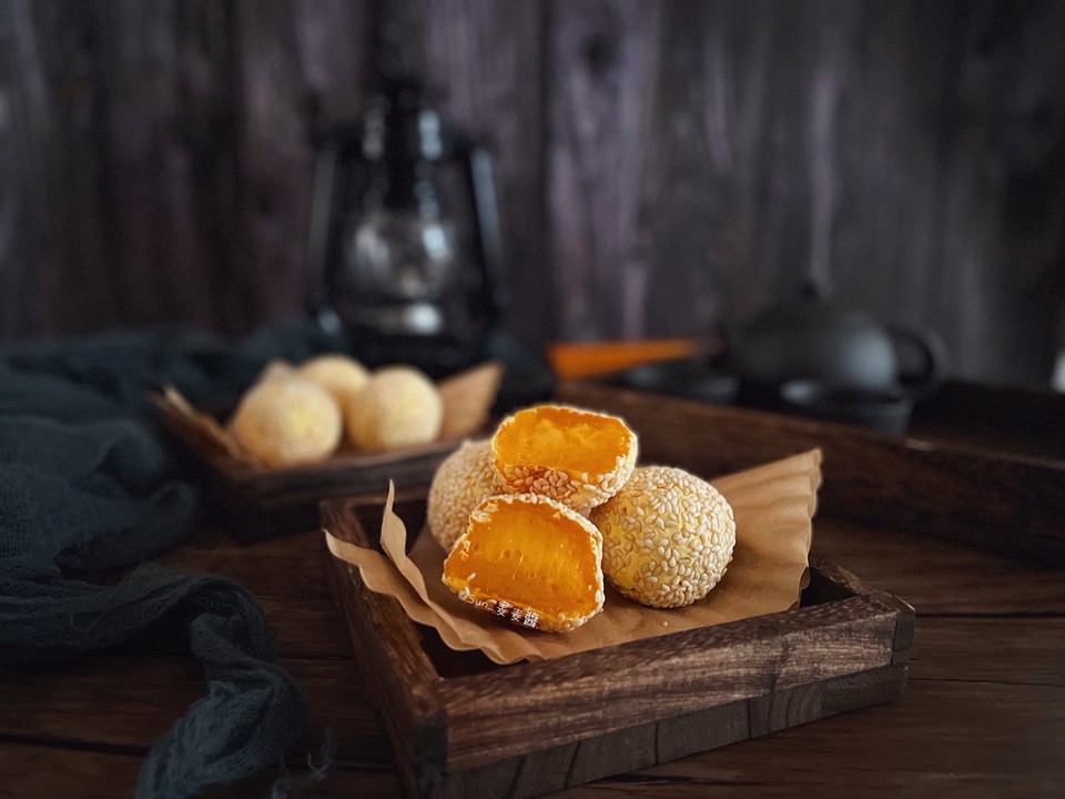 芝麻南瓜球的做法