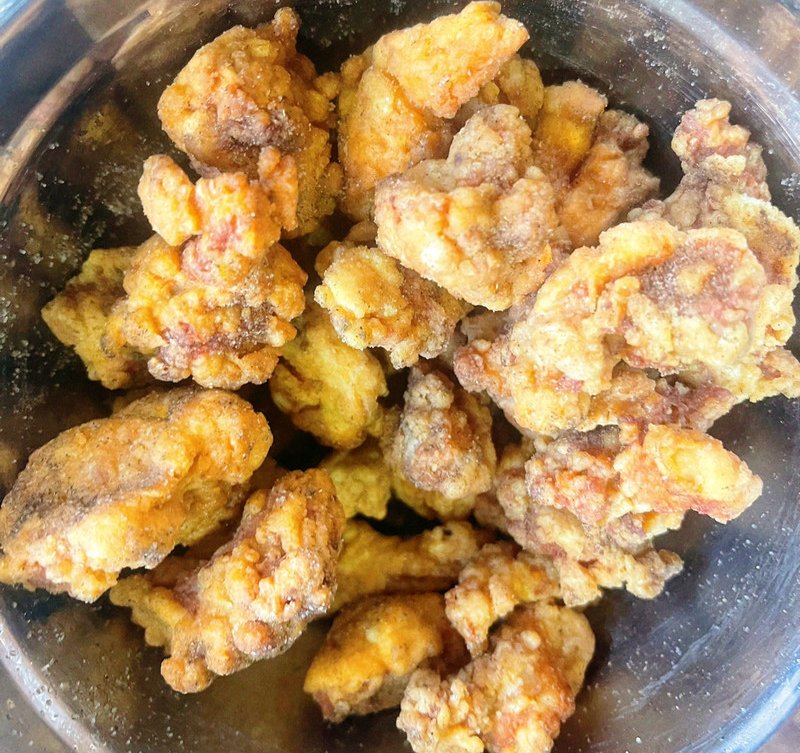 椒盐鸡米花的做法