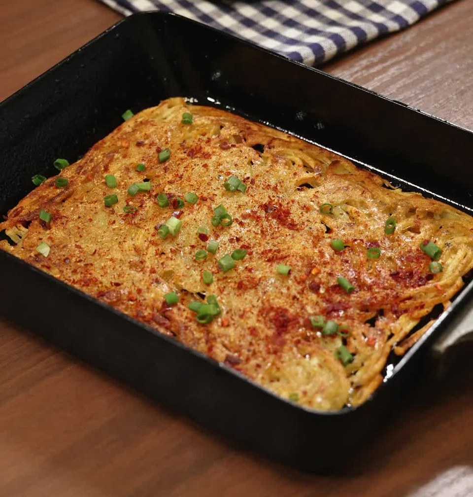 黑松露土豆蛋饼的做法