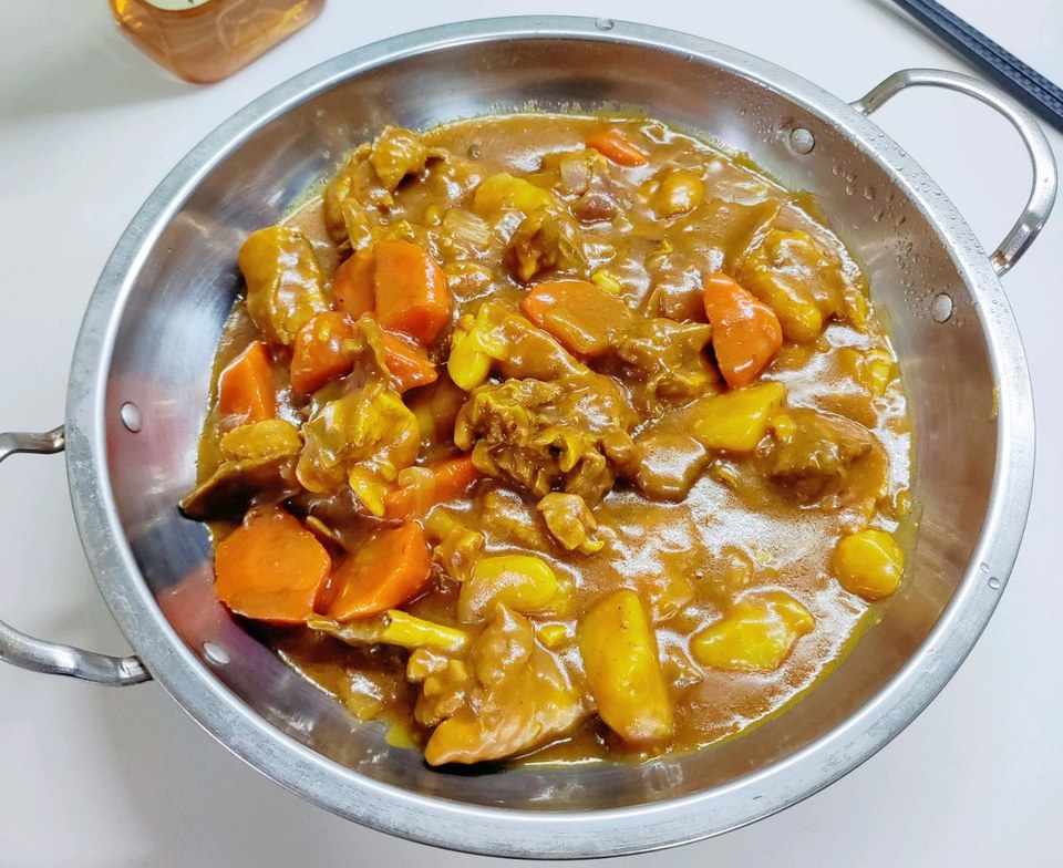 不一样的咖喱鸡的做法