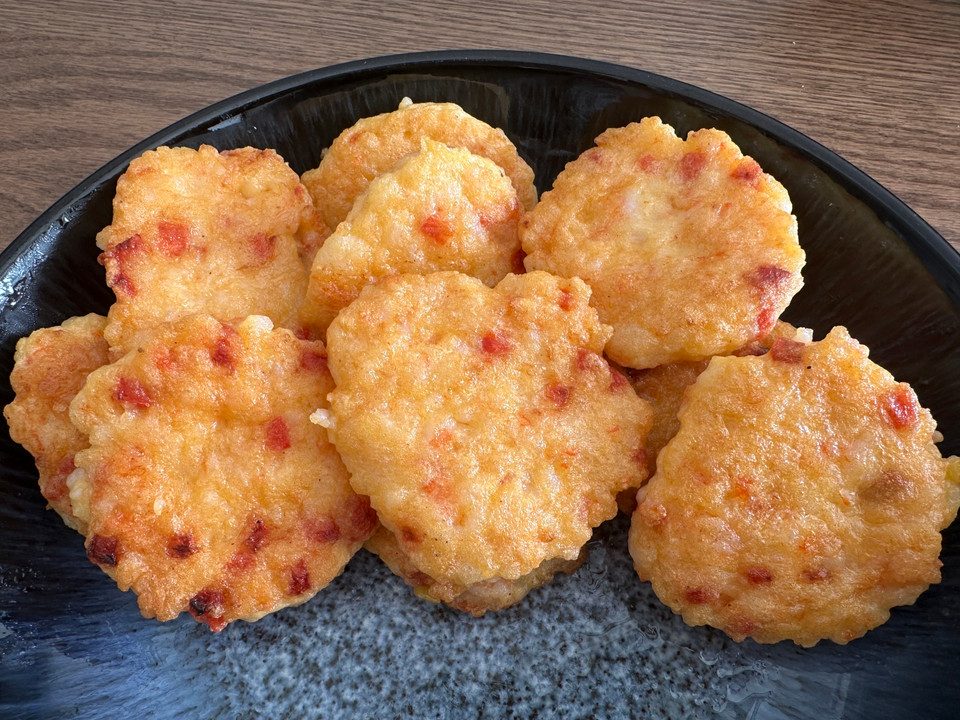 香煎虾饼的做法