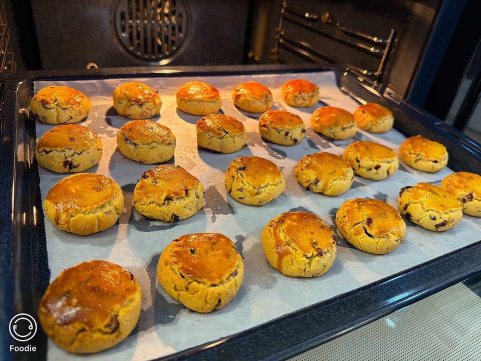 蔓越莓奶酥的做法