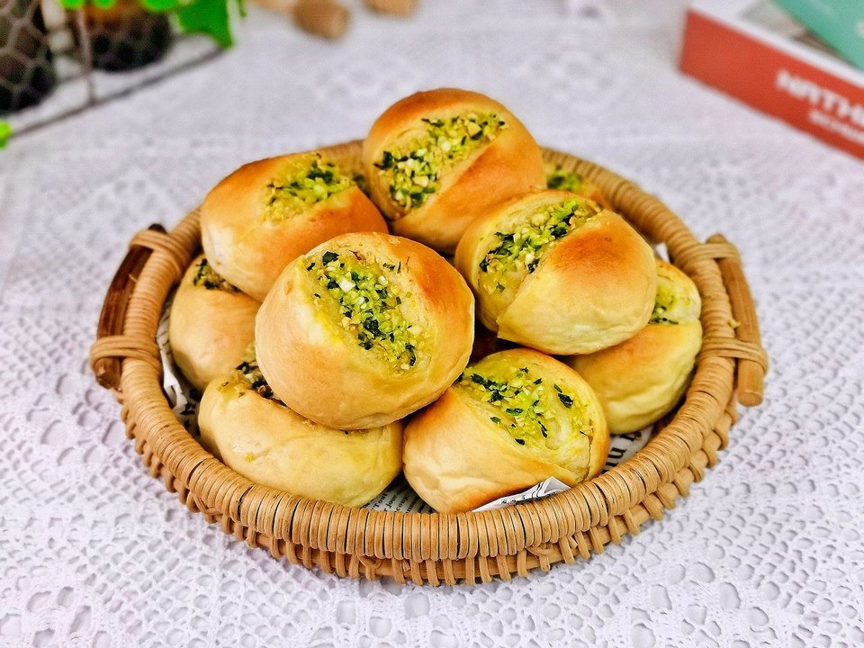 蒜香小面包 做法简单口感丰富‼️的做法