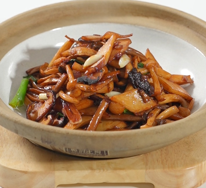 森林群菇的做法