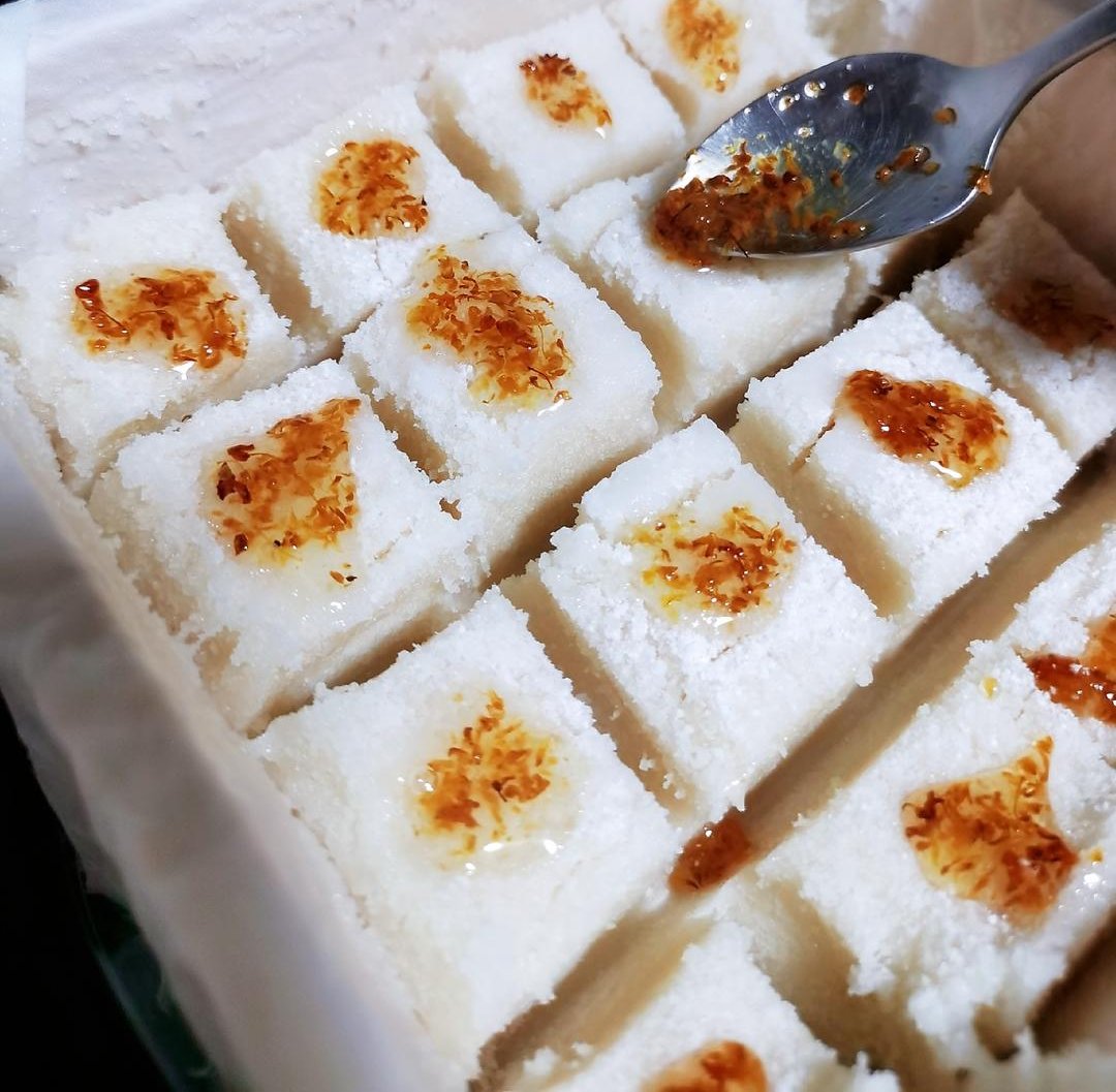 半小时搞定桂花糕的做法