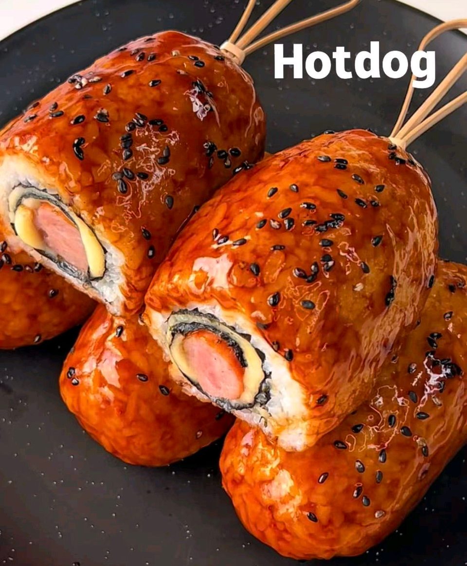 脆皮米饭热狗棒的做法