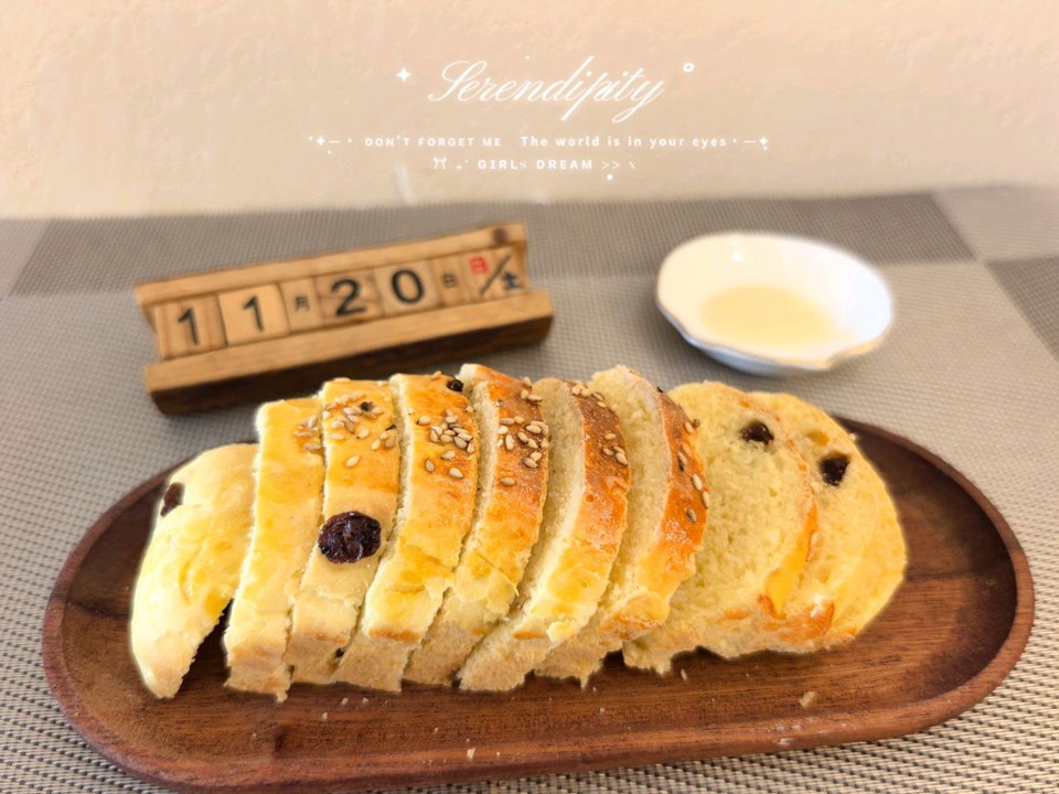 葡萄干吐司面包的做法