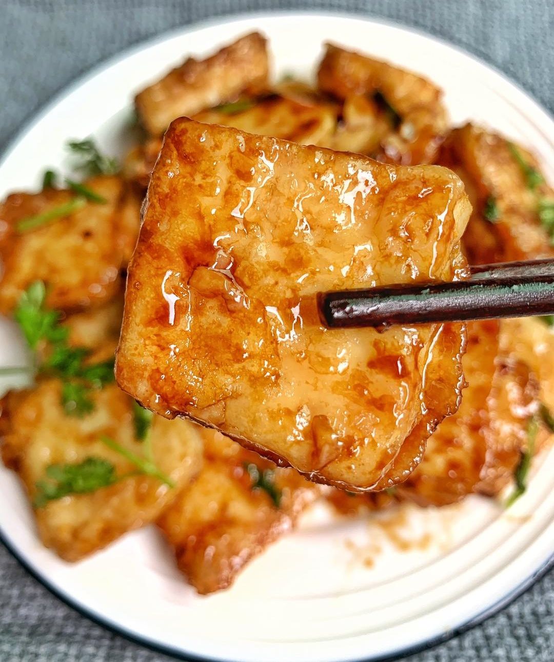 无敌好吃的香煎豆腐