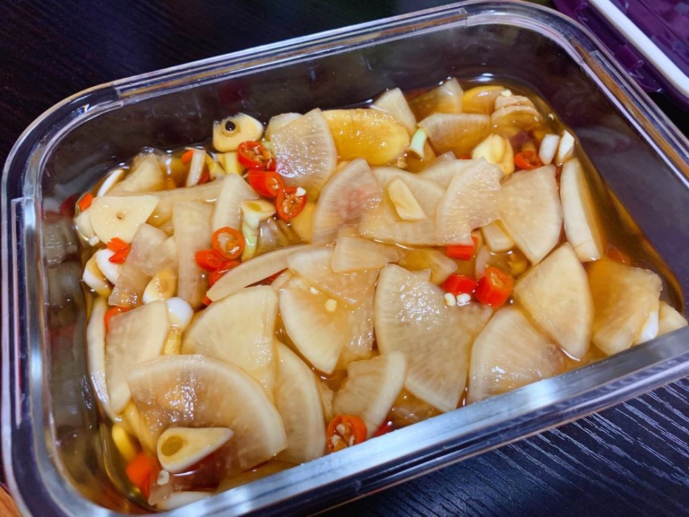 爽口开胃腌萝卜片