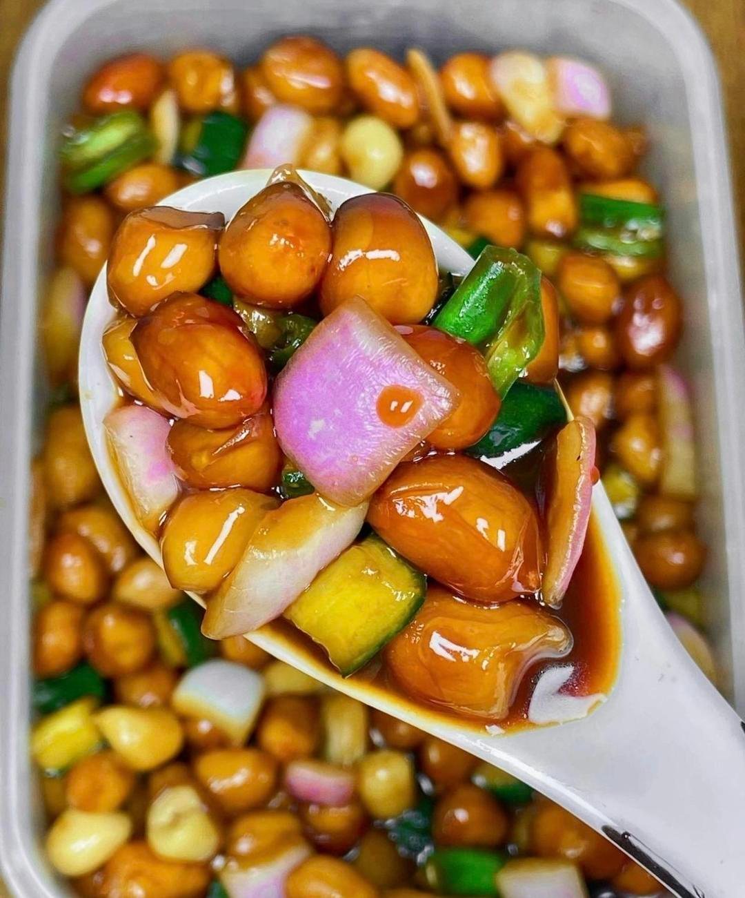 跟外婆偷学的老醋花生配方