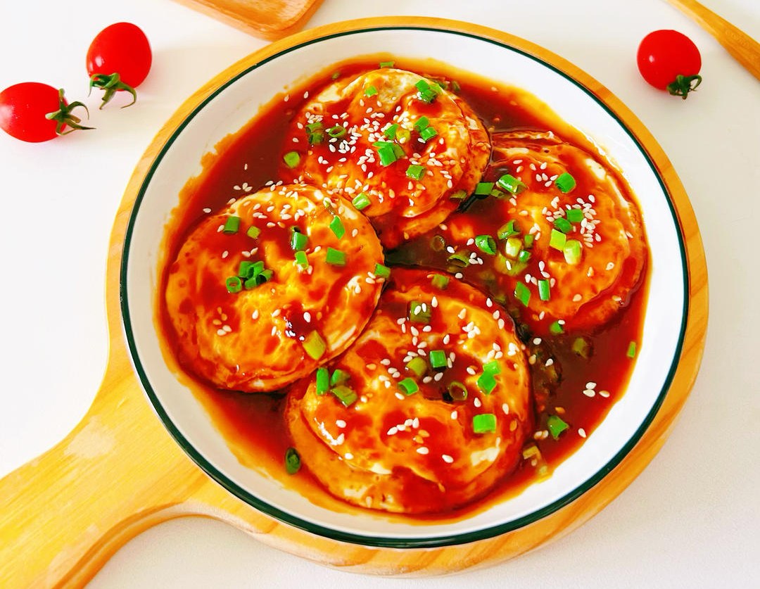 茄汁糖醋荷苞蛋的做法