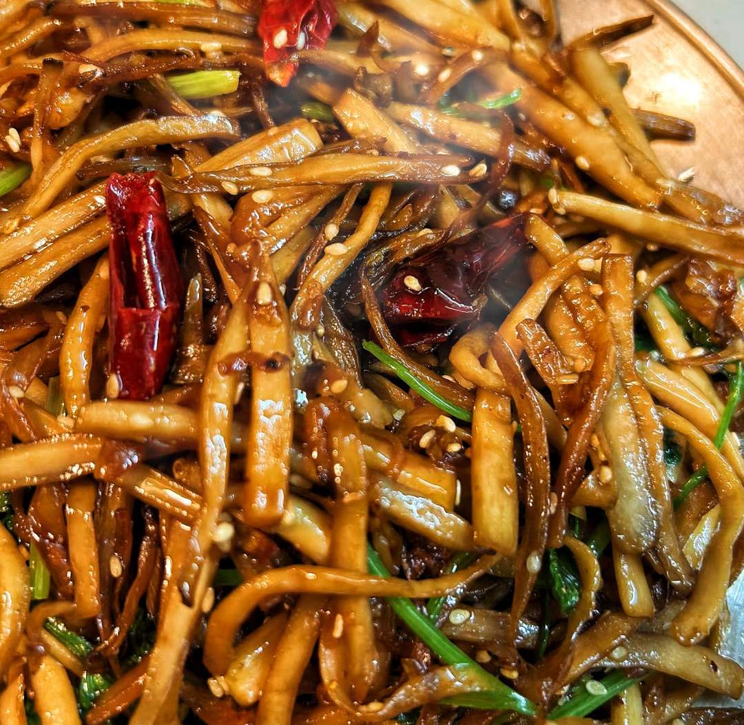 干煸杏鲍菇（多种口味做法）的做法