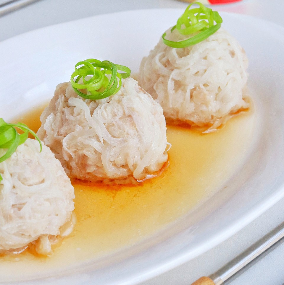 白萝卜蒸肉丸的做法