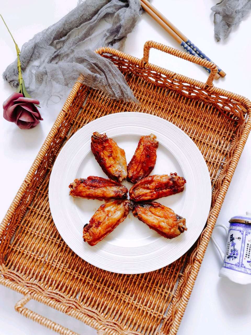油煎鸡翅的做法