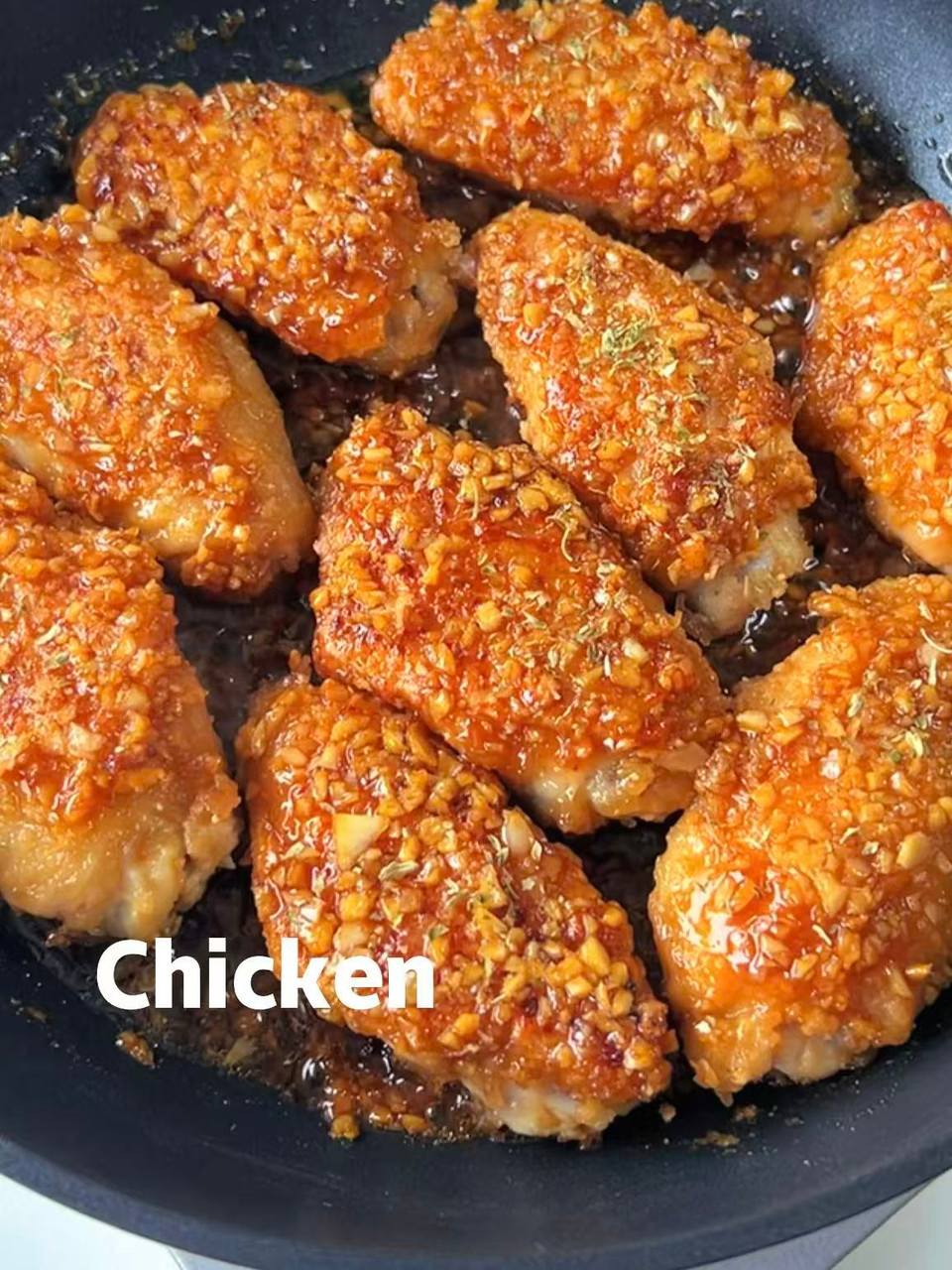 蒜香鸡翅的做法